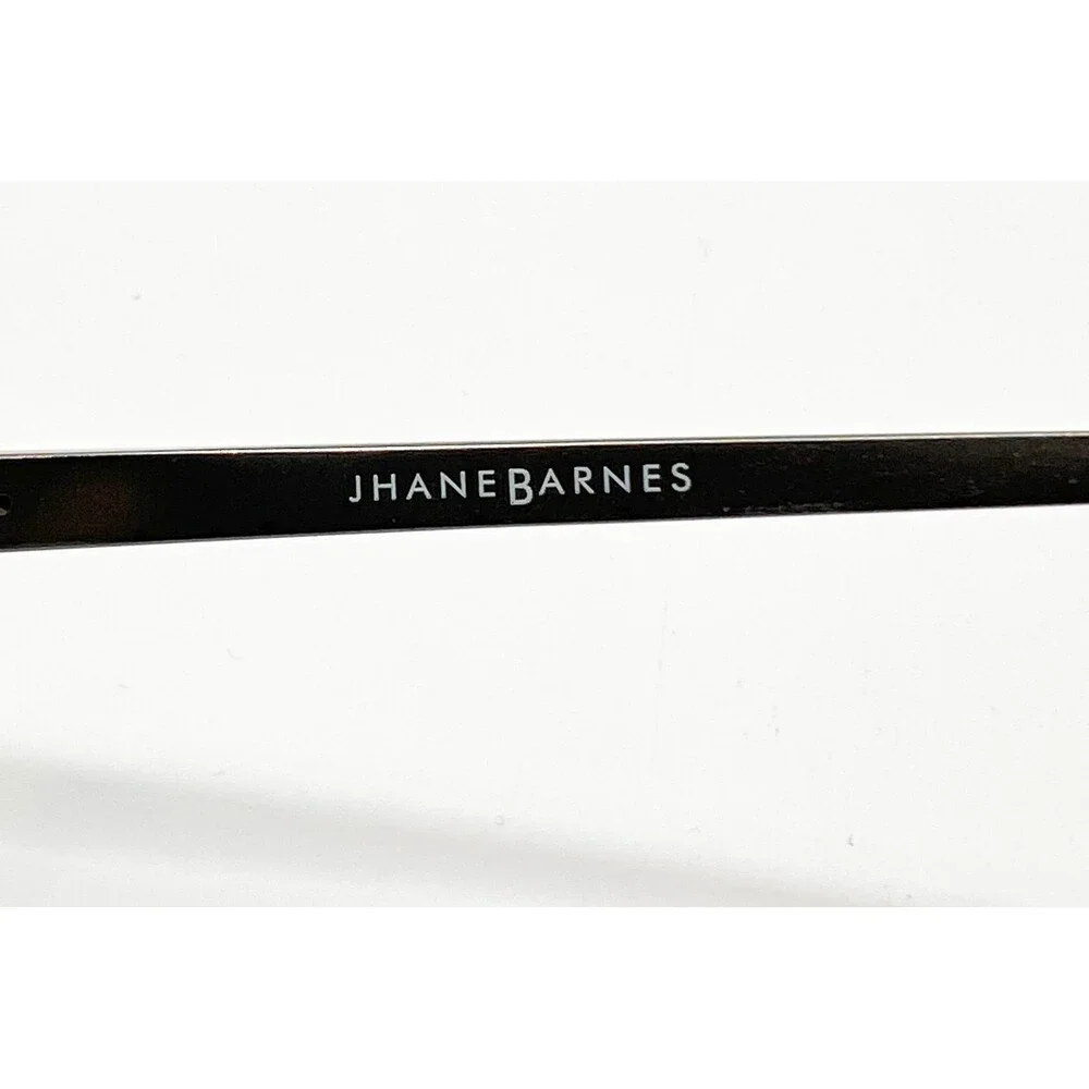 Jhane Barnes Eyeglasses Mens Gunmetal Perpetual Rectangle Frames 55-19-140